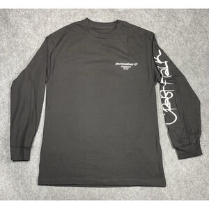 Schoolboy Q Shirt Mens Small? Black White Crash Talk Long Sleeve
